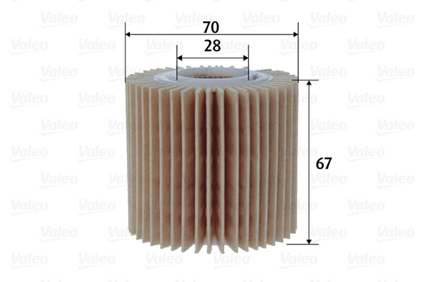 VALEO 586606 Filtro olio